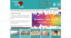 Desktop Screenshot of countryloveceramics.com